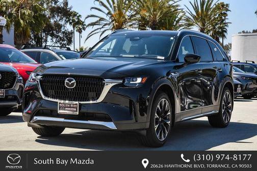 Jet Black Mica 2026 Mazda CX-90 PHEV Premium Plus