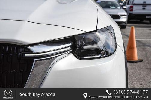 Rhodium White Premium 2024 Mazda CX-90 PHEV Premium