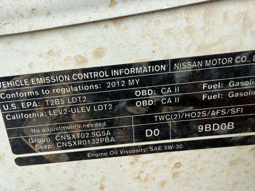 2012 Nissan Frontier S