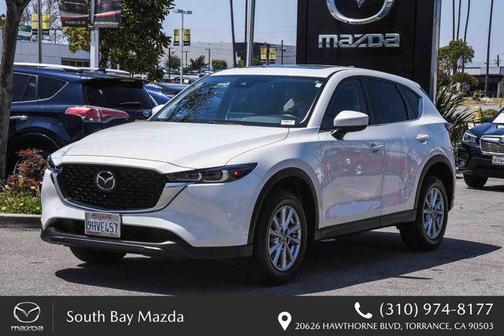 Rhodium White Metallic 2023 Mazda CX-5 2.5 S Preferred Package