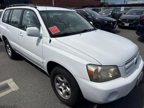 Super White 2005 Toyota Highlander Base