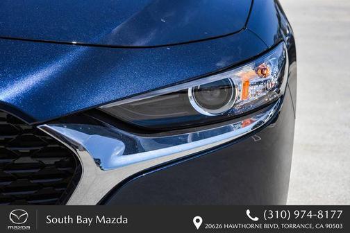 Deep Crystal Blue Mica 2026 Mazda Mazda3 FWD w/Preferred Package
