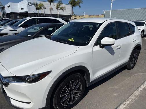 Snowflake White Pearl Mica 2018 Mazda CX-5 Touring