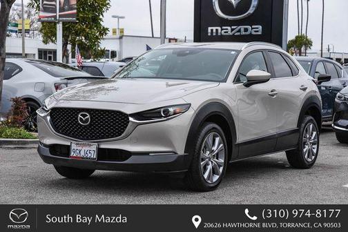 Platinum Quartz Metallic 2023 Mazda CX-30 2.5 S Preferred Package