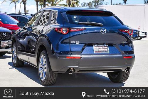 Deep Crystal Blue Mica 2026 Mazda CX-30 2.5 S Preferred Package