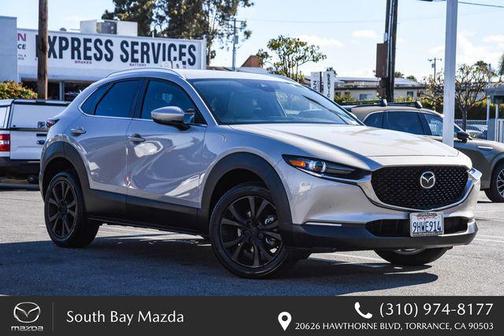 Platinum Quartz Metallic 2023 Mazda CX-30 2.5 S Preferred Package