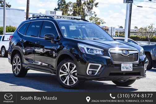 Crystal Black Silica 2020 Subaru Forester Limited