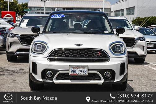 White Metallic 2024 MINI Countryman Cooper S