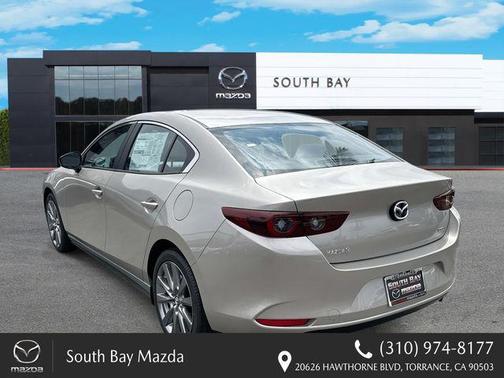 Platinum Quartz Metallic 2026 Mazda Mazda3 FWD w/Preferred Package