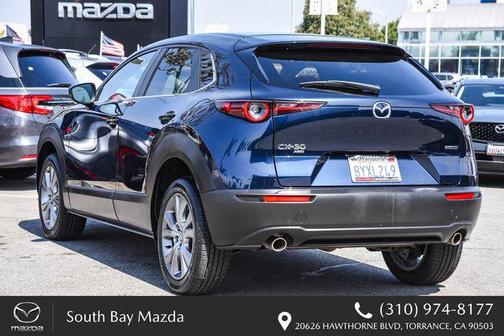 Deep Crystal Blue Mica 2021 Mazda CX-30 Preferred