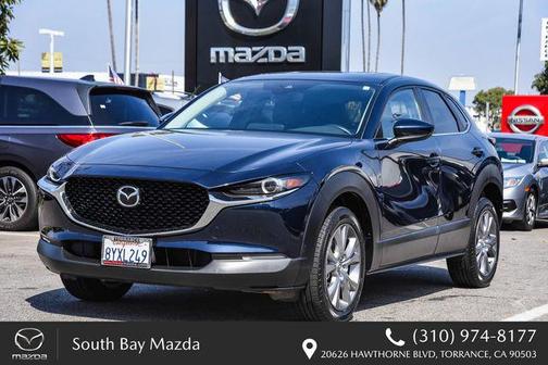 Deep Crystal Blue Mica 2021 Mazda CX-30 Preferred
