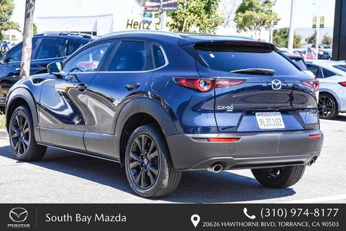 Deep Crystal Blue Mica 2024 Mazda CX-30 2.5 S Select Sport