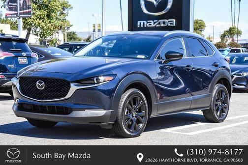 Deep Crystal Blue Mica 2024 Mazda CX-30 2.5 S Select Sport