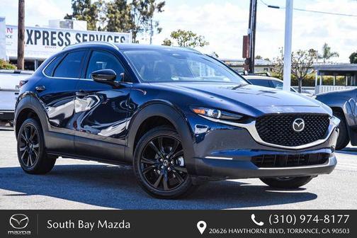 Deep Crystal Blue Mica 2024 Mazda CX-30 2.5 S Select Sport