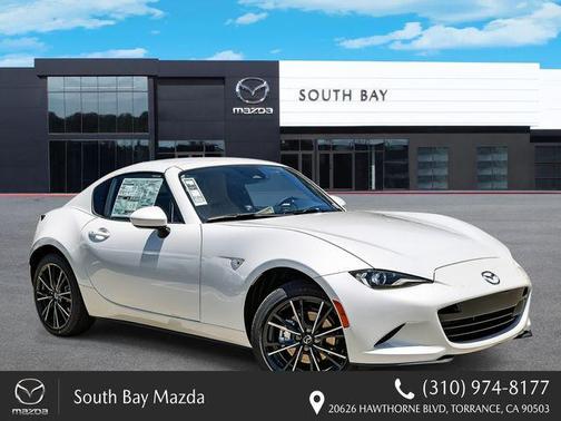 Snowflake White Pearl Mica 2026 Mazda MX-5 Miata RF Grand Touring