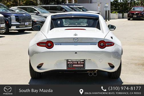 Snowflake White Pearl Mica 2026 Mazda MX-5 Miata RF Grand Touring