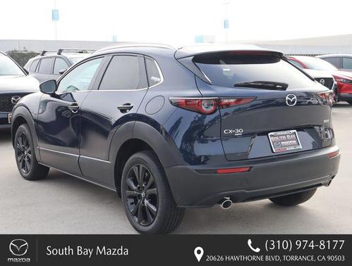 Deep Crystal Blue Mica 2026 Mazda CX-30 2.5 S Select Sport