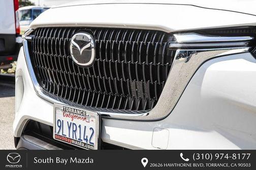 Rhodium White Premium 2024 Mazda CX-90 PHEV Preferred