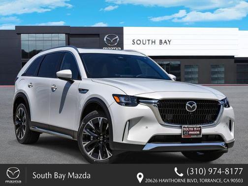 Rhodium White Premium 2026 Mazda CX-90 PHEV Premium Plus