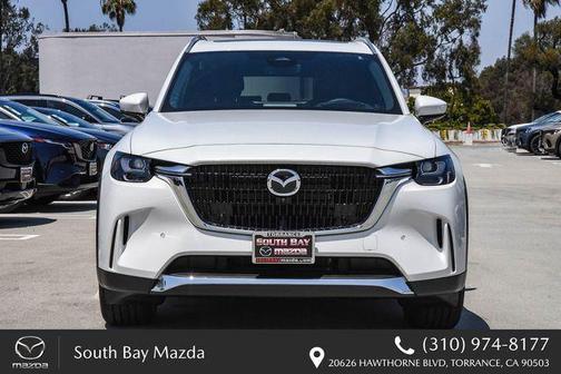Rhodium White Premium 2026 Mazda CX-90 PHEV Premium Plus
