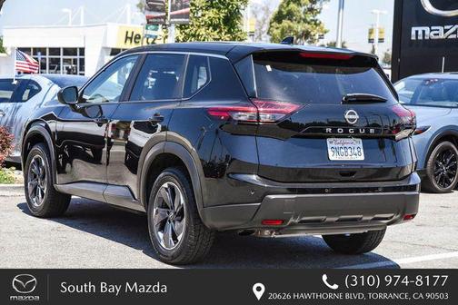 Super Black 2025 Nissan Rogue SV