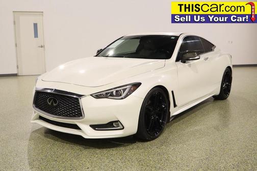 Majestic White 2019 INFINITI Q60 3.0T LUXE