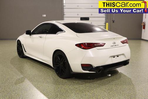 Majestic White 2019 INFINITI Q60 3.0T LUXE