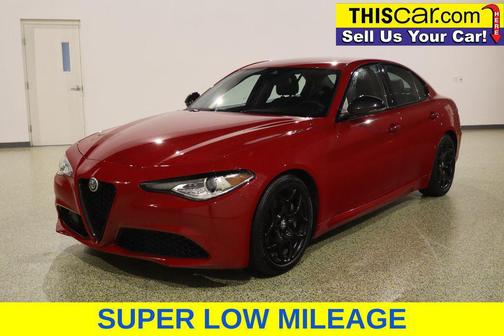 Red 2021 Alfa Romeo Giulia Base