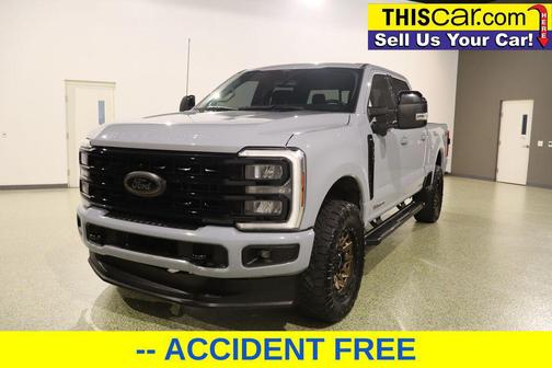 Gray 2024 Ford F-250 Lariat