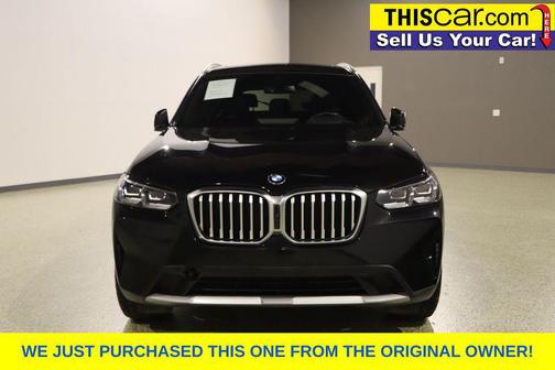 Black Sapphire Metallic 2022 BMW X3 sDrive30i