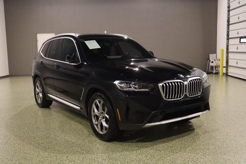 Black Sapphire Metallic 2022 BMW X3 sDrive30i