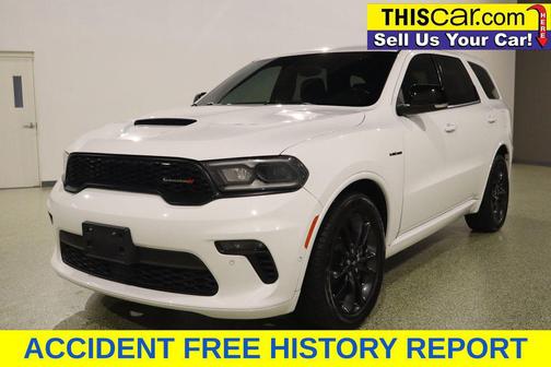 White Knuckle Clearcoat 2022 Dodge Durango R/T Plus AWD
