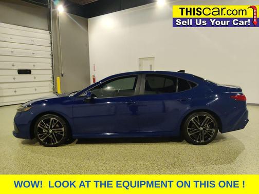Reservoir Blue 2025 Toyota Camry XSE