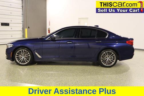 Blue 2018 BMW 530e iPerformance
