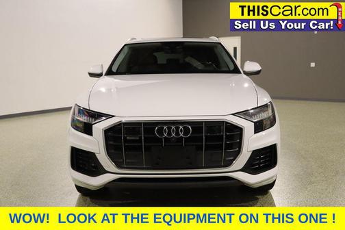 White 2019 Audi Q8 3.0T Premium