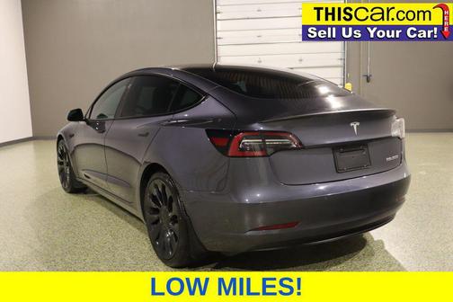 Gray 2022 Tesla Model 3 Performance