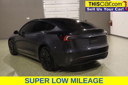 Stealth Grey 2025 Tesla Model 3 Long Range
