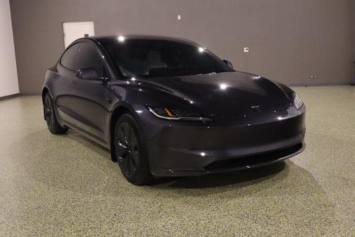 Stealth Grey 2025 Tesla Model 3 Long Range