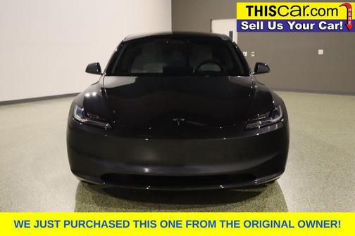 Stealth Grey 2025 Tesla Model 3 Long Range