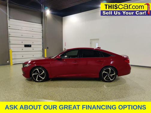 Red 2018 Honda Accord Sport