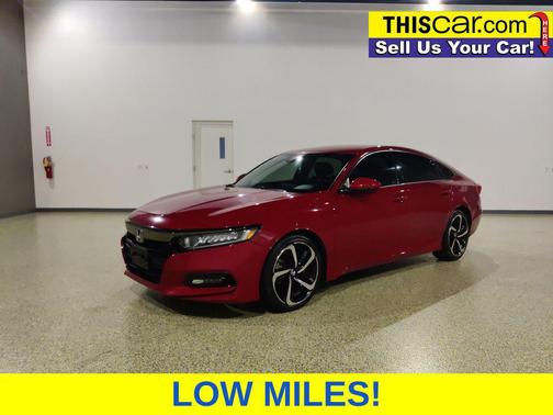 Red 2018 Honda Accord Sport