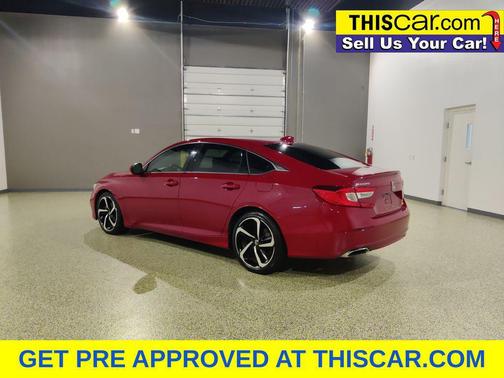 Red 2018 Honda Accord Sport
