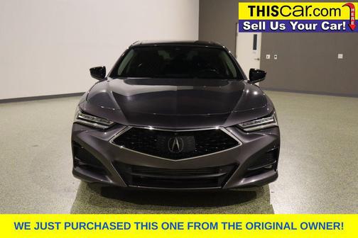 Modern Steel Metallic 2023 Acura TLX Advance
