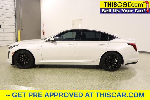 Crystal White Tricoat 2020 Cadillac CT5 Premium Luxury RWD