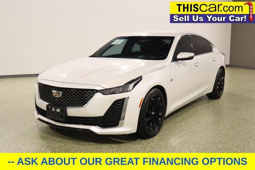 Crystal White Tricoat 2020 Cadillac CT5 Premium Luxury RWD