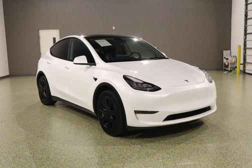 Off White 2023 Tesla Model Y Long Range Dual Motor All-Wheel Drive