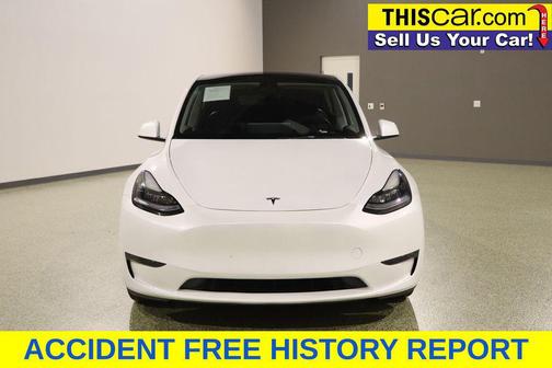 Off White 2023 Tesla Model Y Long Range Dual Motor All-Wheel Drive
