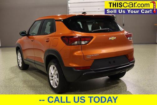 Orange 2022 Chevrolet Trailblazer LS