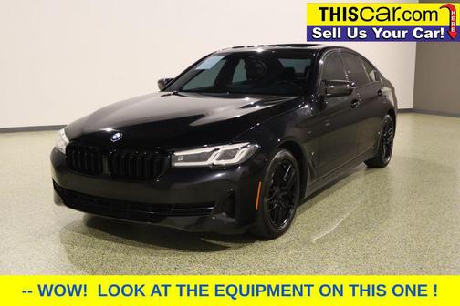 Blue 2023 BMW 530 i xDrive