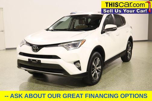 White 2017 Toyota RAV4 XLE